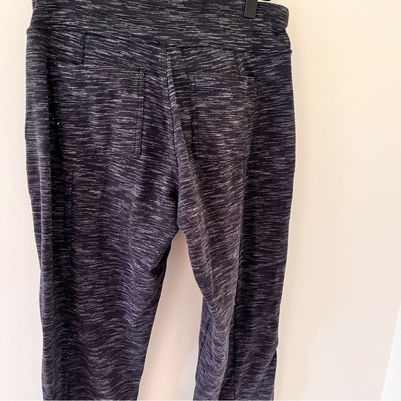 Athleta Stone Metro Slouch Heather Charcoal Gray Drawstring Pants - Small - Picture 4 of 13